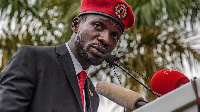 Robert Kyagulanyi, the Ugandan pop star turned politician who goes by the stage name Bobi Wine