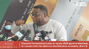 Elvis Afriyie Ankrah   NDC Presser