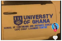 The said vehicle which was branded with misspelt 'University'