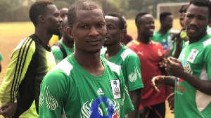 Nii Adjei joined King Faisal before the start of the current campaign