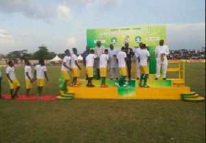 Aduana Stars FC recorded a 2-1 victory over Berekum Chelsea on Sunday