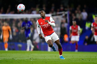 Eddie Nketiah , is an English born striker with a Ghanaian heritage