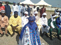 The newly-installed chief of Aplaku Zongo