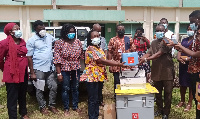 Tarkwa Nsuaem Municipal Health Directorate presented with 2,700 doses of vaccine