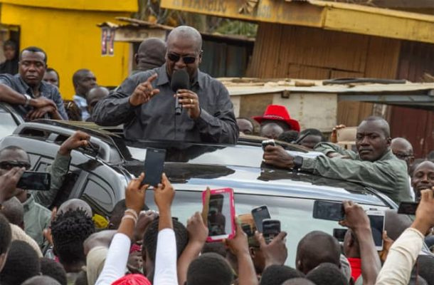 John Dramani Mahama, former President of Ghana