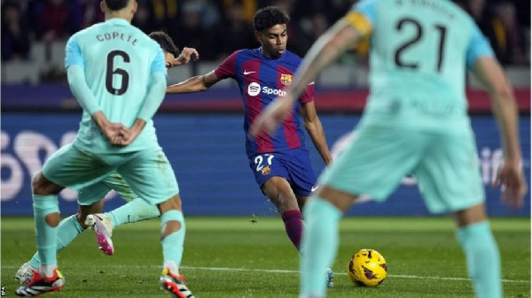 Lamine Yamal became Barcelona and Spain's youngest goalscorer earlier this season