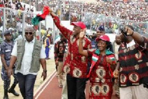 Kwesi Amissah Arthur And Wife