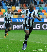 Agyemang Badu  is yet to play a game for Udinese this season