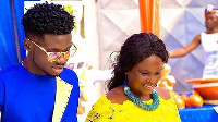 Kuami Eugene and his mum