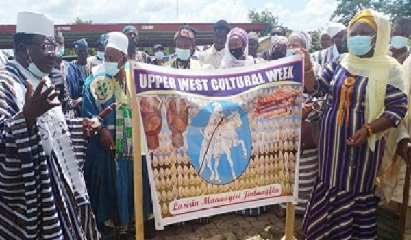 Some Chiefs and people during the culture week launch