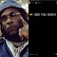 Burna Boy announces trip to Ghana