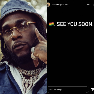 Burna Boy To Ghana