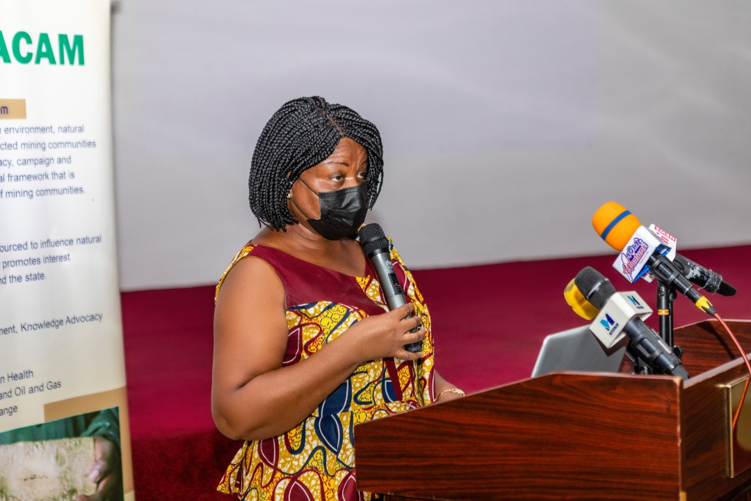 The Associate Executive Director of Wacam, Mrs Hannah Owusu-Koranteng