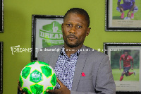 Assistant head coach of Dreams FC, Winfred Dormon