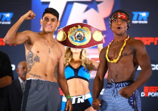 Emmanuel Navarrete and Isaac Dogboe