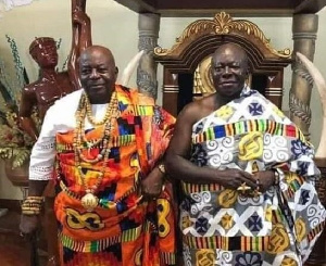 Otumfuo Osei Tutu II and Torgbui Sri III