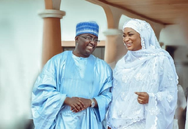 Dr. Bawumia and his wife Samira Bawumia