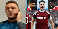 Newcastle United skipper, Kieran Trippier (L), Declan Rice (R)