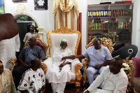 The National Chief Imam expressed appreciation to the former Regional Minister for the donation