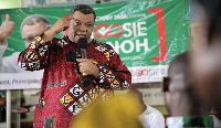 NDC's presidential aspirant, Goosie Tanoh