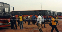 Metro Mass Workers in Accra and Kumasi went on a protest to demand the removal of their MD