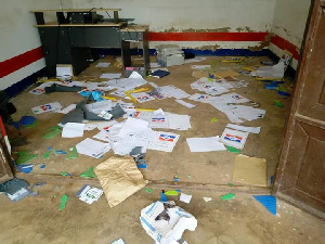 NPP Youth Vandalise