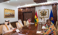 Saudi delegation meets Akufo-Addo at Jubilee House