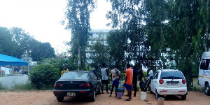 Students from the University of Ghana