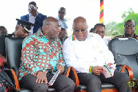 Vice President Dr Mahamudu Bawumia and President Akufo-Addo