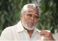 Former President Jerry John Rawlings