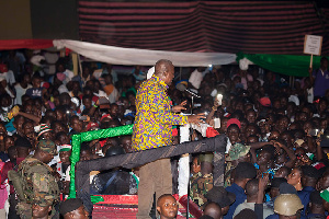 Mahama At Kpassa Rally