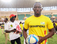 Sadick Adams is striker for Asante Kotoko