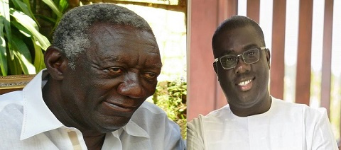 Former President John Agyekum Kufuor and NPP National Organiser, Sammy Awuku