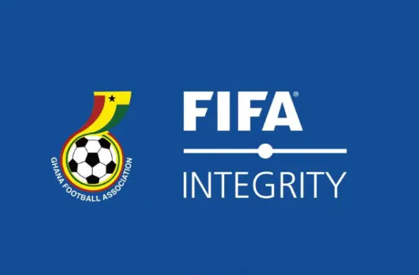 GFA and FIFA Integrity logos