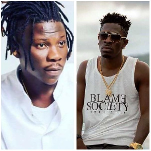 Reggae-dancehall artistes, Stonebwoy and Shatta Wale