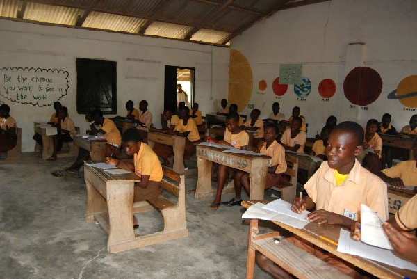 Basics school students. File photo