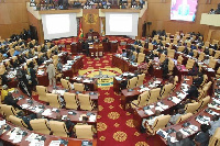 File photo of Parliament of Ghana