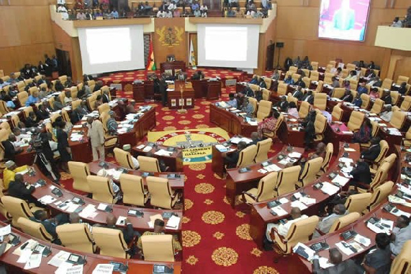 File photo of Parliament of Ghana