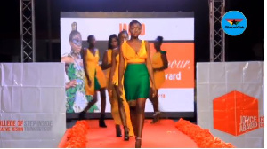 Graduating students of Joyce Ababio College of Creative Designs displaying their fashion prowess