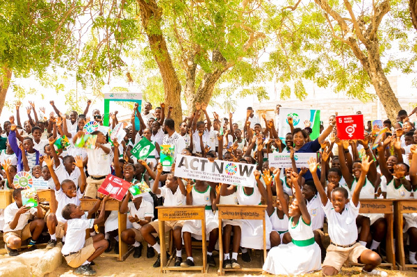 Pupils of Don Bosco Catholic 'B' JHS in Winneba