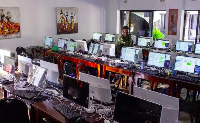 Dozens of computers were seized in a recent raid by officials