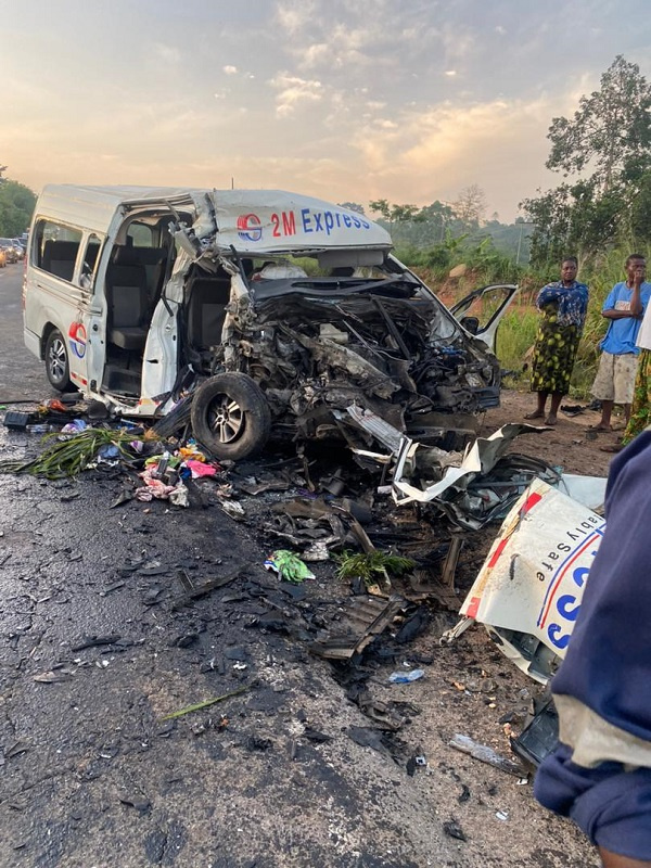 Scene of the accident at Birimso