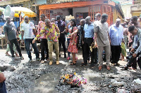 Major sanitation problem, the MP said, had been piles of refuse, drains and bad roads