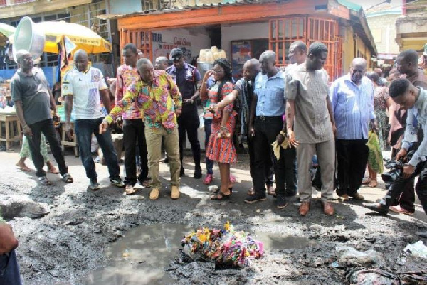 Major sanitation problem, the MP said, had been piles of refuse, drains and bad roads