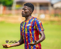 Hearts of Oak midfielder Glid Otanga