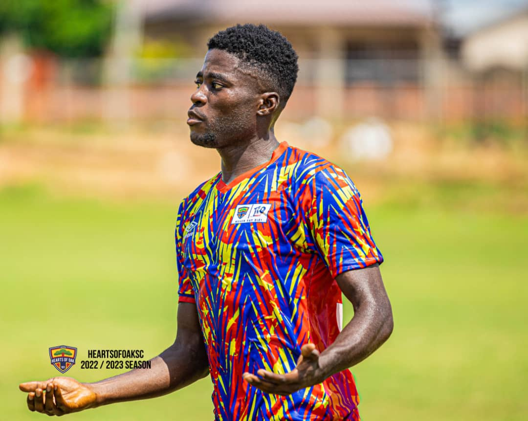 Hearts of Oak midfielder Glid Otanga