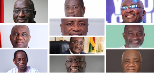 The 10 NPP flagbearer aspirants