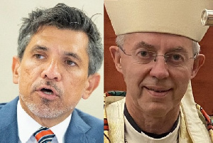 UN sexuality expert Victor Madrigal and Anglican Archbishop, Justin Welby