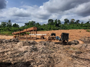 Galamsey Equipment Sefwi