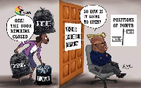 A cartoon by Tilapia of TV3 on gender equality